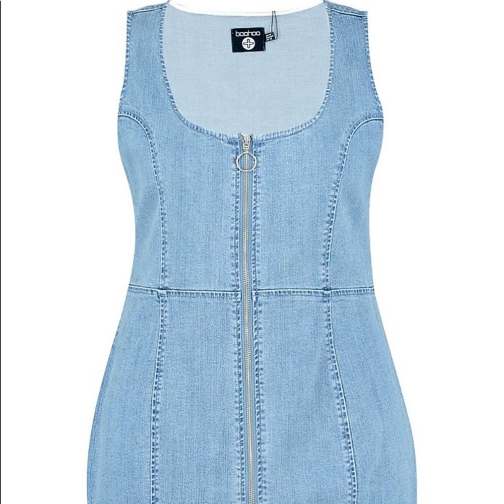 BooHoo Denim Dress